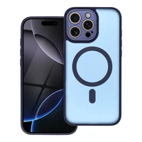VARIETE MAG COVER Viedtālruņa apvalks saderīgs ar Magnētisko IPHONE 16 PRO MAX tumši zils