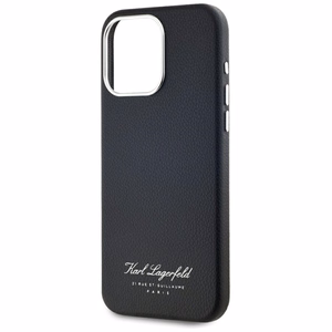 Karl Lagerfeld hotel RSG iPhone 15 Pro viedtālruņa apvalks - melns