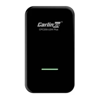 Carlinkit U2W Plus bezvadu adapteris Apple Carplay (melns)
