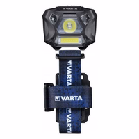 VARTA galvas lukturis LED Work Flex kustības sensors H20 150 lm + 3 gab. bateriju R3 (AAA)