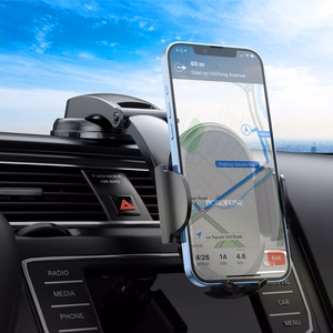 Автомобильный держатель для телефона Borofone BH73 на панель чёрный