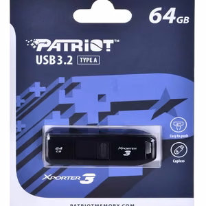 PATRIOT USB ZIBATMIŅA Xporter 3 64GB Type A USB 3.2