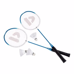 Donnay 6 daļu badmintona komplekts futrālī, zils