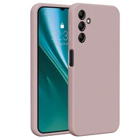 Etteri silikona viedtālruņa apvalks Samsung Galaxy A14 gaiši rozā