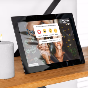 Kruger&Matz FRAMEO Wi-Fi digitālais foto rāmis, 10,1 colla, melns