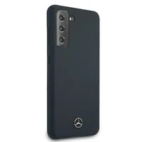 Mercedes Silikona Line apvalks Samsung Galaxy S21 zils