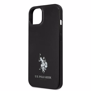 US Polo USHCP13SUMHK iPhone 13 mini 5.4" melns/melns cietais apvalks Horses Logo