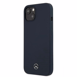 Mercedes silikona līnijas viedtālruņa apvalks iPhone 13 mini – tumši zils