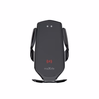 Maxlife turētājs automašīnas ventilācijas atverei MXCH-08 automātiskais ar bezvadu uzlādi melns 15W