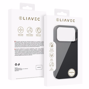 Liavec Carbon Core Чехол для iPhone 17 Pro Max