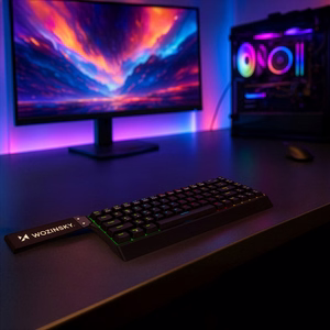 Wozinsky WKGP-1165 Mehāniskā spēļu tastatūra ar RGB apgaismojumu - melna