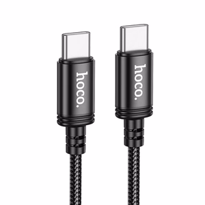 Кабель USB C to USB C Hoco 3A 60W 2 m X89 черный