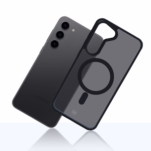 3mk Smoke MagCase for Samsung Galaxy S23 5G - Black