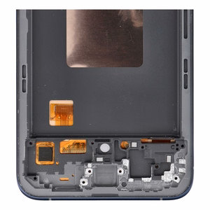 REWA OLED LCD displejs ar rāmi SAMSUNG A55, melns