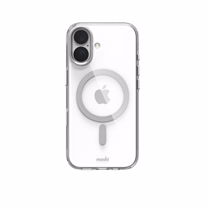Moshi iGlaze MagSafe vāciņš ierīcei iPhone 17, “Luna Silver” krāsā