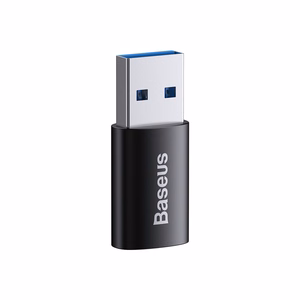 Baseus adapteris Ingenuity USB-A 3.1 uz USB-C melns OTG