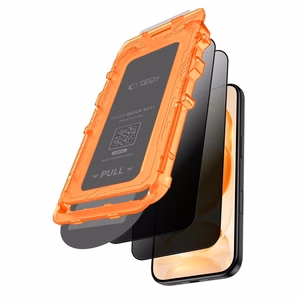 Tech-Protect Quick Set Spy+ 2 privātuma aizsargstiklu komplekts modelim iPhone 18 Pro