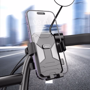Velosipēda / motocikla tālruņa turētājs Dudao F7C – melns