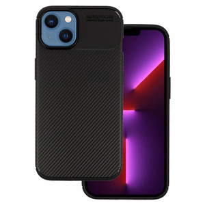 Tel Protect Carbon Elite viedtālruņa apvalks Iphone 13 melns