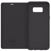 Adidas OR grāmatu apvalks Basic Samsung Galaxy S8+ - melns