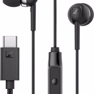 Sennheiser Austiņas CX 80U Vadu Ausu tipa Mikrofons Melns