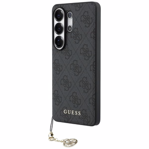 Guess maciņš 4G Classic Logo Charm MagSafe for Samsung Galaxy S26 Ultra melns