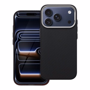 K-Look maciņš ar MagSafe saderību iPhone 17 Pro Max / 18 Pro Max (zema kameras maliņa), melns