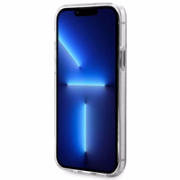 Komplekts Guess GUBPP12MH4EACSK Apvalks+Lādētājs iPhone 12/12 Pro melns/melns cietais apvalks 4G Druka Magnētiskais