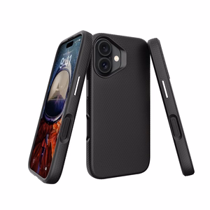 Чехол Perfectionists Triangle Mag для iPhone 16 Plus чёрный