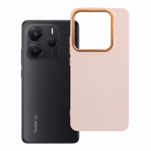 FRAME viedtālruņa apvalks XIAOMI Redmi Note 14 5G pūderrozā