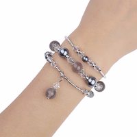 Aproces cilpa Apple Watch 42/44/45 dizains 4 pelēka