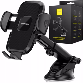 Spacecase Auto turētājs SC17 Universal Dash/Windshield melns