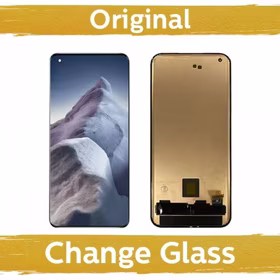 LCD displejs saderīgs ar Xiaomi Mi 11 Ultra melns (Atjaunots: Ķīna)