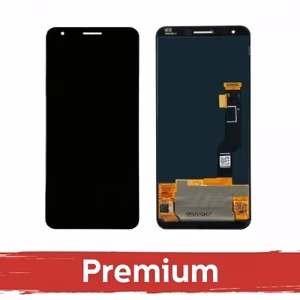 LCD displejs saderīgs ar Google Pixel 3A XL melns OEM