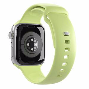 Puro ICON elastīga siksniņa Apple Watch 38 / 40 / 41 / 42 mm, S/M un M/L izmēri, “Matcha Green” krāsā