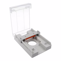 5D Mr. Monkey Aizsargstikls - Apple Watch 10/11 42MM melns (Strong HD)