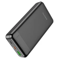 External battery Power Bank Borofone BJ19A Type-C PD 20W+Quick Charge 3.0 20000mAh black