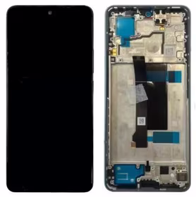 LCD screen Xiaomi Redmi Note 13 Pro 5G ar touch screen ar frame Ocean Teal (saderīgs ar Poco X6 5G) original (service pack)