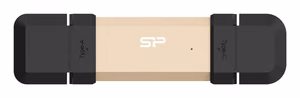 Silicon Power DS72 USB flash drive 500 GB USB Type-A / USB Type-C 3.2 Gen 2 gold