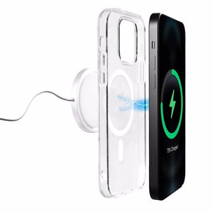 Puro Lite Mag MagSafe Silikona apvalks iPhone 14 Pro - caurspīdīgs