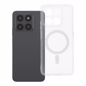 Caurspīdīgs viedtālruņa apvalks 2 mm HONOR 400 SMART saderīgs ar Magnētisko (kameras aizsardzība) caurspīdīgs