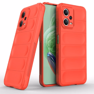 Magic Shield viedtālruņa apvalks Xiaomi Redmi Note 12 5G / Poco X5 5G elastīgs bruņu apvalks sarkana