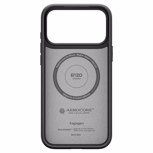 Spigen Enzo Aramid "T" MagSafe viedtālruņa apvalks iPhone 17 Pro - melna