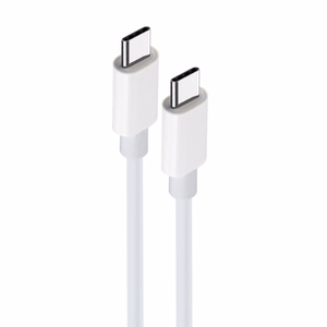 Maxlife MXUC-05 kabelis USB-C - USB-C 2,0 m 60W balts