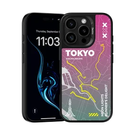 Benks Dynamic City Tokyo viedtālruņa apvalks Iphone 15 Pro Max