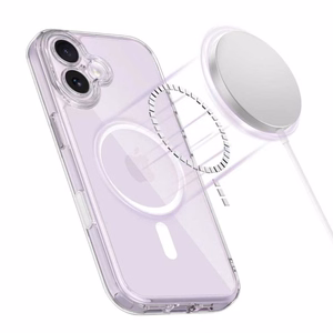 Tech-Protect Magpeak MagSafe CC viedtālruņa apvalks iPhone 17 - caurspīdīgs