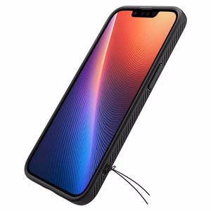 Spigen Liquid Air iPhone 16e viedtālruņa apvalks - matēts melns
