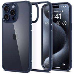 Spigen Ultra Hybrid viedtālruņa apvalks iPhone 16 Pro Max – zils