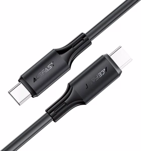 USB kabelis Acefast C17-03 USB-C uz USB-C 1.2m melns