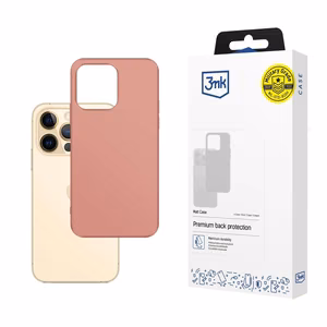 3mk Matt Case чехол iPhone 13 Pro - розовый